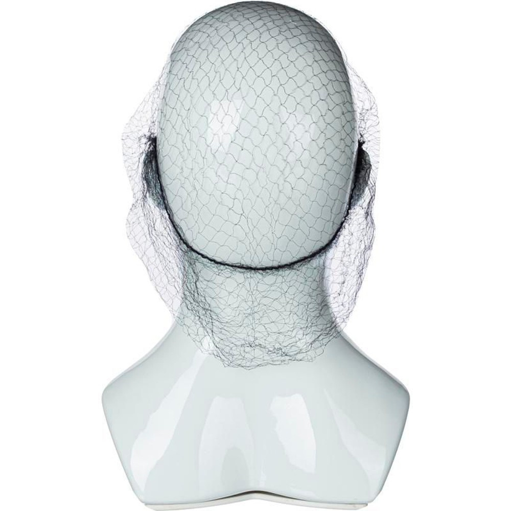 Сетка одноразовая для волос, черный, 100 шт/упак - 3