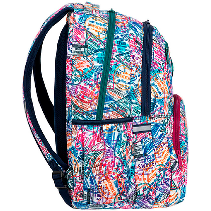 Рюкзак школьный Coolpack "Stamps", разноцветный - 2