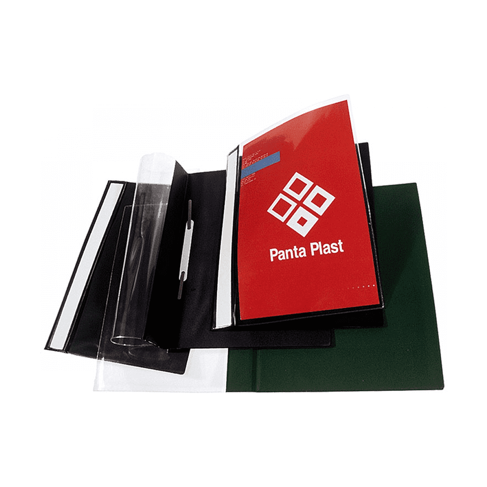 Папка-скоросшиватель "Panta Plast", А4, панорама, зеленый - 3