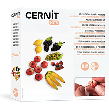Полимерная глина "Cernit. Starter kit, fruit miniatures"