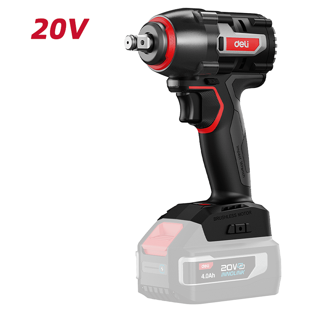 Аккумуляторный винтоверт Deli RS DE231Z, 20 В, 500 Нм, без АКБ и З/У, коробка - 9