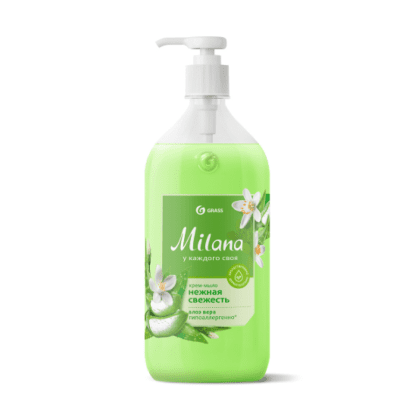 Крем-мыло "Milana", 1 л, алоэ вера