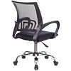 Кресло для персонала Бюрократ "CH-695NLTSL", сетка, ткань, металл, черный - 4