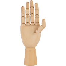 Манекен рука "Сонет" женская правая, деревянный, 25 см