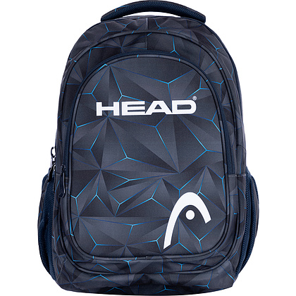 Рюкзак молодежный "Head 3D blue", чёрный - 2