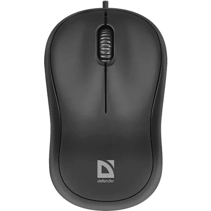 Мышь Defender Patch MS-759, проводная, 1000 dpi, черная