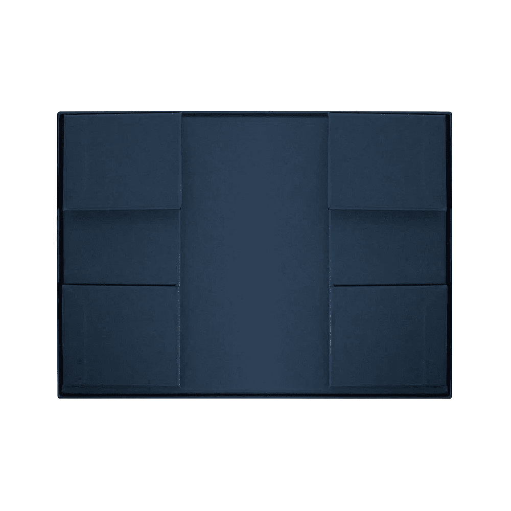 Коробка подарочная картонная, 223х308х95 мм, синий - 3