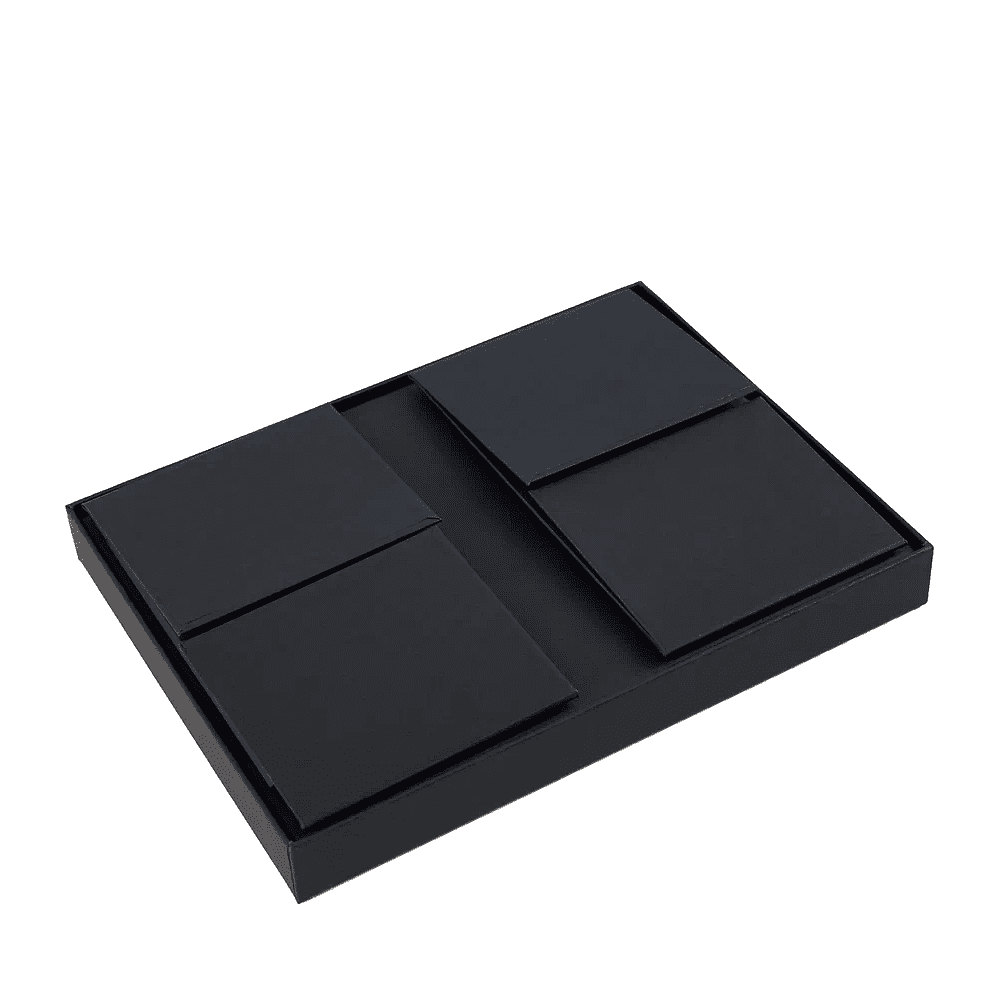 Коробка картонная, 220х160х95 мм, черный - 2