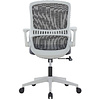 Кресло для персонала SitZone CH-526B, сетка, ткань, пластик, серый - 5