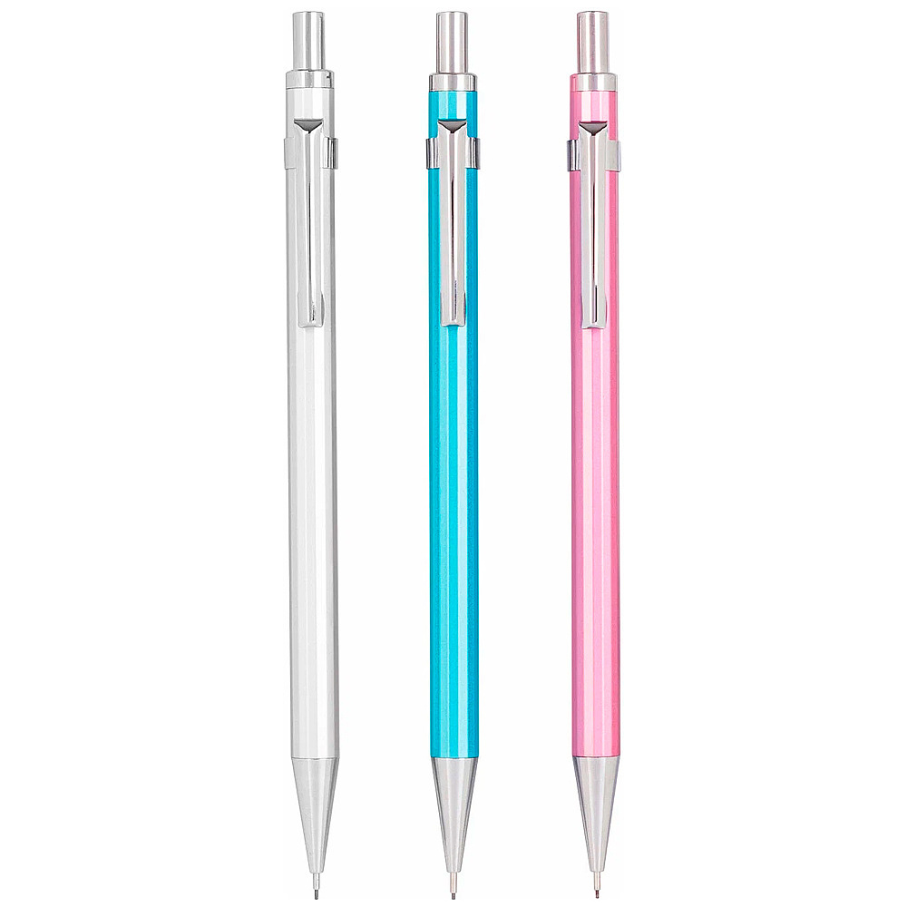 Карандаш автоматический "Arris" в упаковке, 0.5 мм, металл, ассорти, 1 шт. - 2