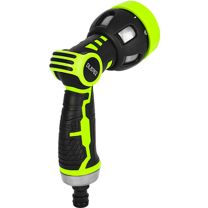 Пистолет-распылитель Deli GS EDL8762, 9 функций, быстросъем, фиксатор курка, черный, зеленый - 3