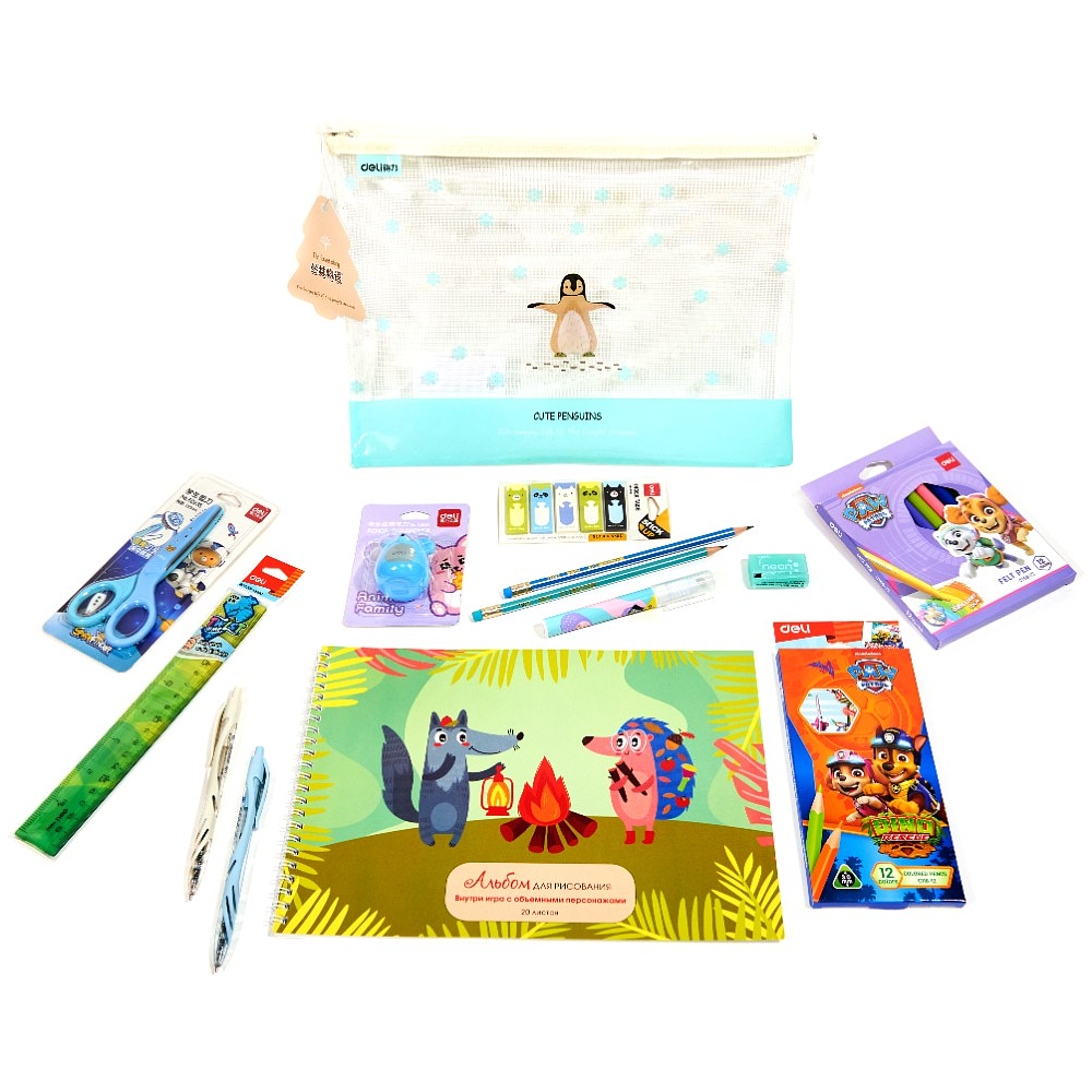 Набор первоклассника «Офистон Маркет», для мальчиков, 13 предметов - 2