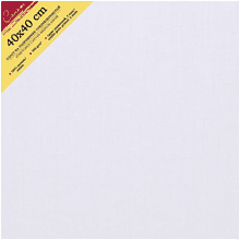 Холст на подрамнике "Сонет", 40х40 см, хлопок, 380 г/м2, среднее зерно