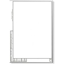 Форматка чертежная А4 с рамкой мал