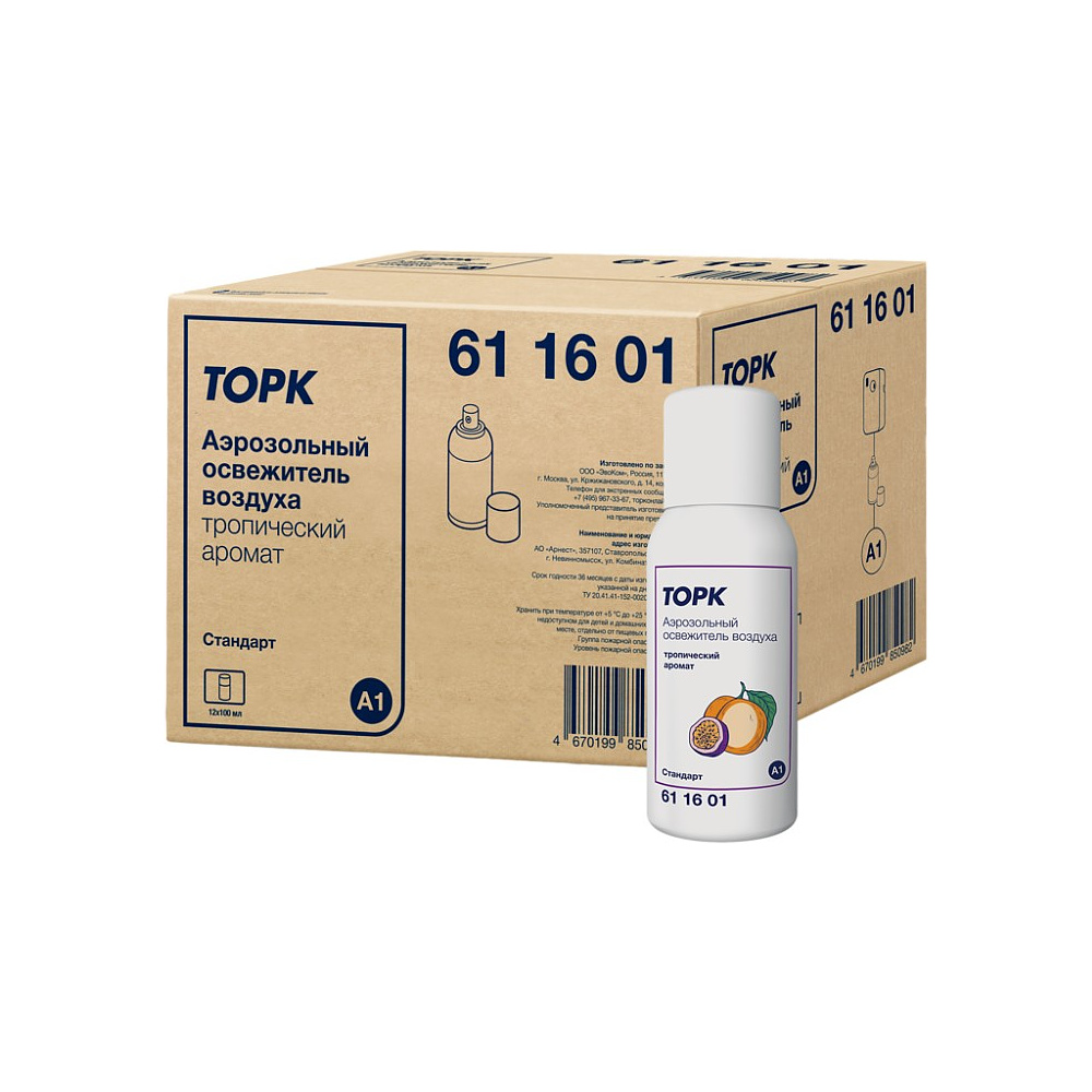 Освежитель воздуха Tork, тропический аромат, 100 мл , A1 - 3