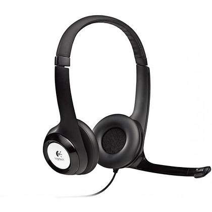 Наушники с микрофоном Logitech "Stereo Headset H390"