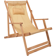 Кресло-шезлонг DYATEL с подлокотниками