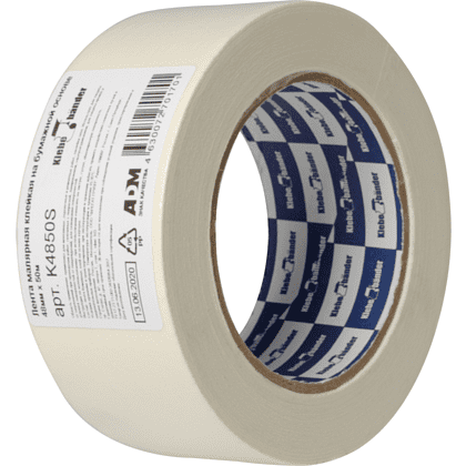 Лента малярная бумажная 48ммx50м Klebebänder (K4850S) 115 мкн, в и/у