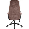Кресло компьютерное EVERPROF Otto, Black ткань, коричневый, металл, корпус черный - 5