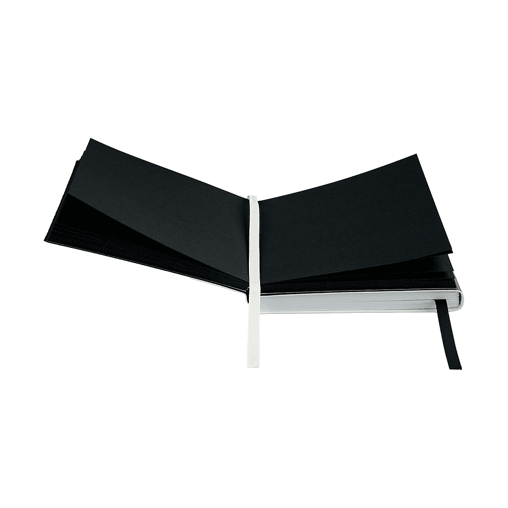 Скетчбук "Sketchmarker Black&White", 12x12 см, 120 листов, черный, белый - 4