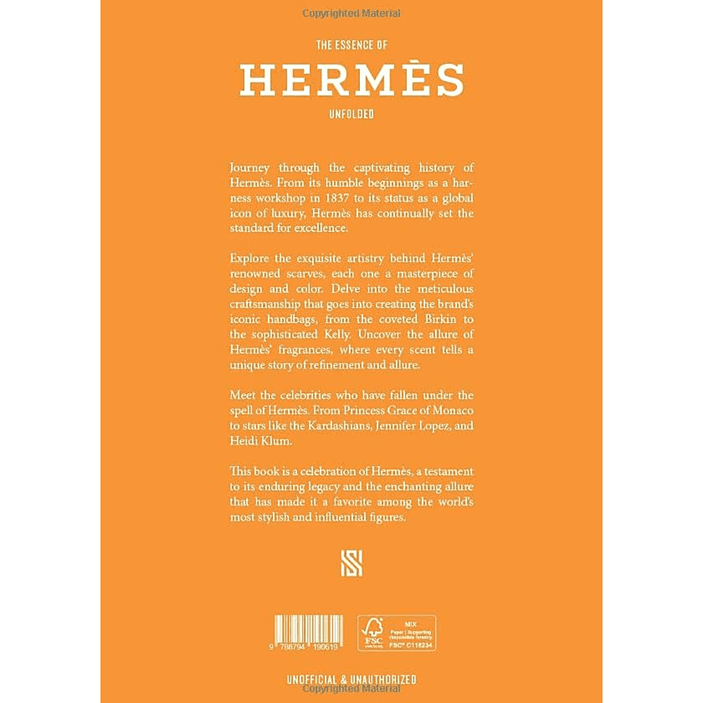 Книга на английском языке "The Essence of Hermes. Unfolded" HB, Kelly Reising - 2