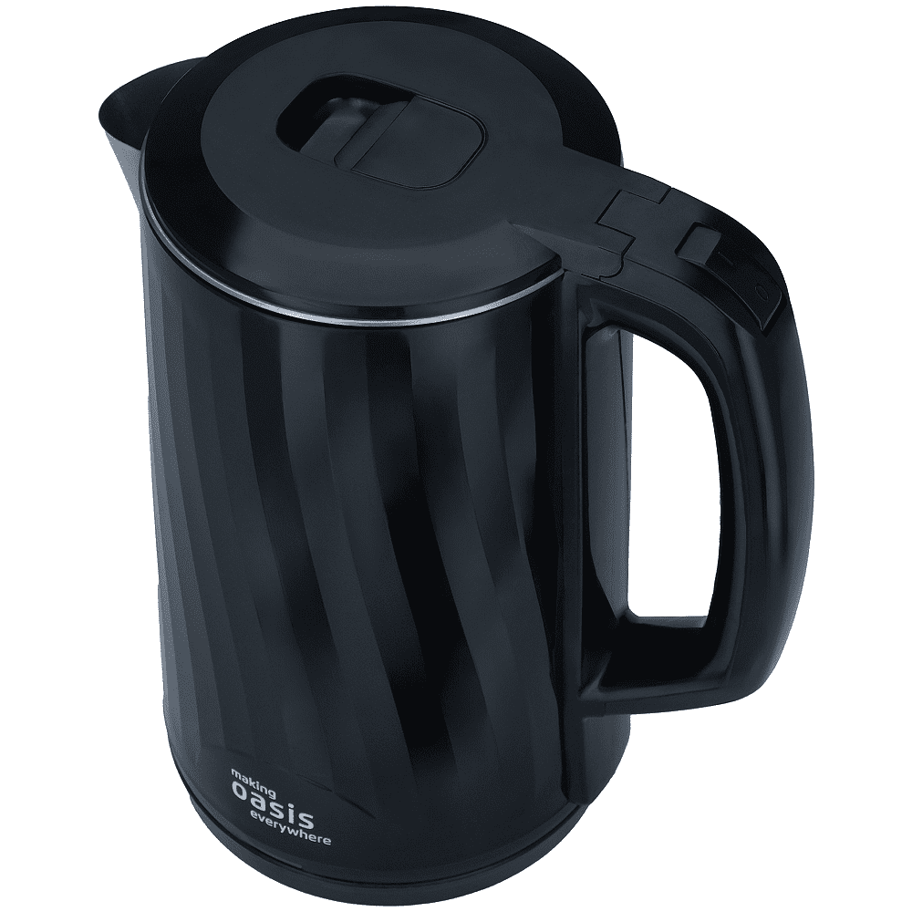 Электрочайник Oasis K-13PB, пластик, черный - 4