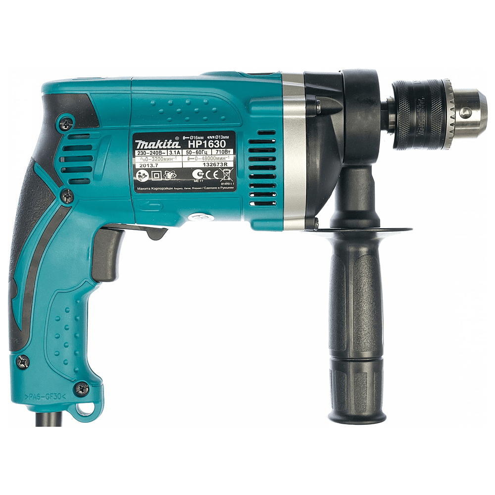 Дрель MAKITA HP1630, 710 Вт, ЗП 1.5-13 мм - 5