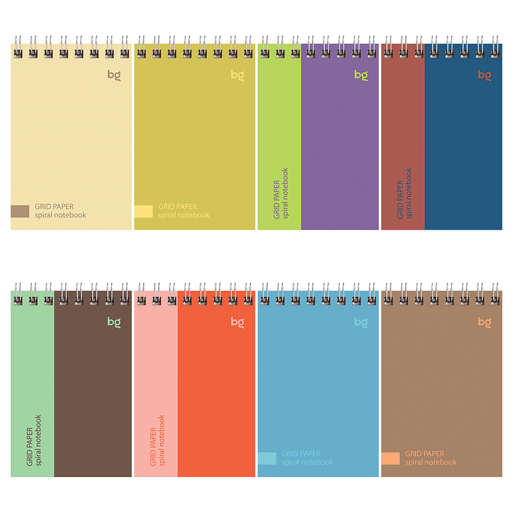 Блокнот "Моноколор", А7, 40 листов, клетка, ассорти