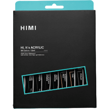 Краски акриловые "Himi.New vision", 36 цветов, тубы - 2