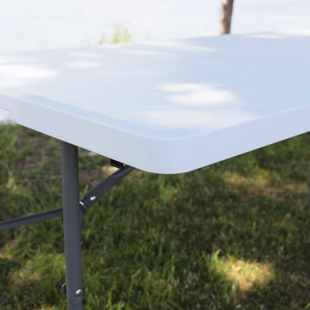 Стол складной 1800х755х730 мм, пластик, белый - 3