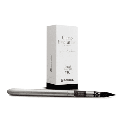 Кисть "Escoda Ultimo Evolution", имитация белки, круглая, складная №16