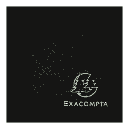Папка на резинках "Exacompta", A4, 15 мм, полипропилен, черный - 4