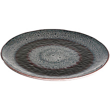 Тарелка "Matera", керамика, 23 см, серый