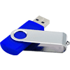 USB Flash 2.0 16 Gb VDF-008, пластик, метал, синий  - 3