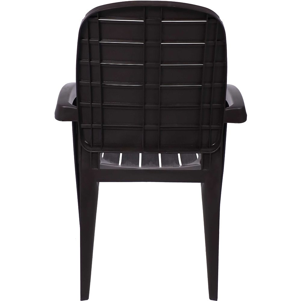 Кресло садовое "Прованс", пластик, шоколадный - 5