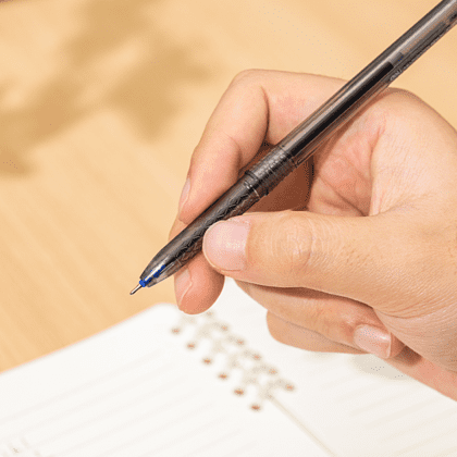 Ручка шариковая "Arrow", 0.7 мм, прозрачный, синий, стерж. синий - 4