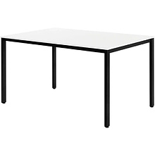 Стол Millwood Сеул, 1300х800 мм, металлокаркас черный