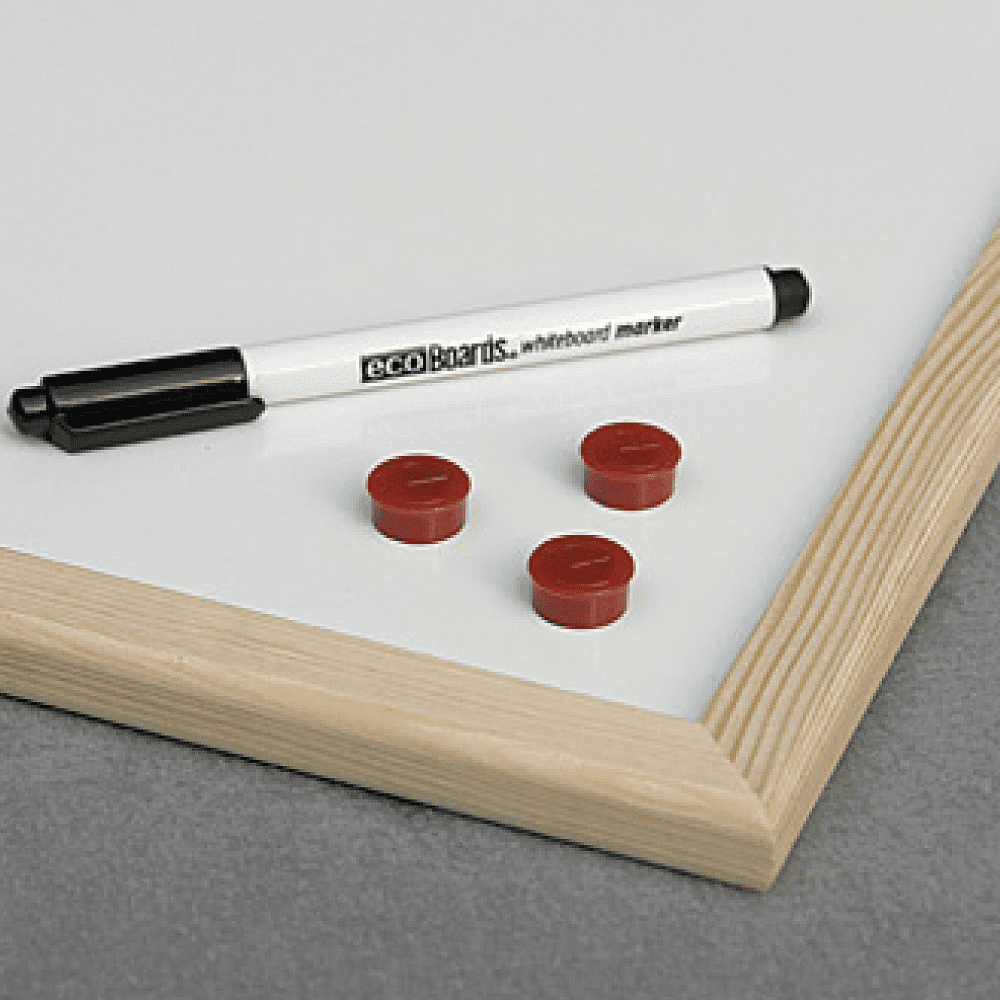 Магнитная доска с полимерным покрытием "C", 90х120 см, белый - 4