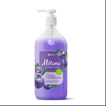 Крем-мыло жидкое "Milana", черника в йогурте