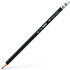 Карандаш простой "Faber-Castell 1112", HB, с ластиком, черный