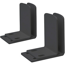 Крепление уголок RAL9005, черный (комплект)