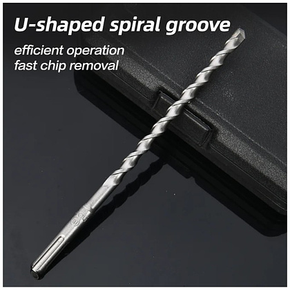 Бур по бетону Deli YS EDH-Y10210, 10x210 мм, SDS-PLUS - 6