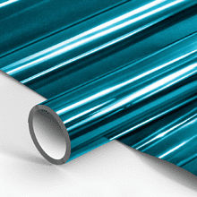 Бумага декоративная в рулоне "Металлик. Синий"