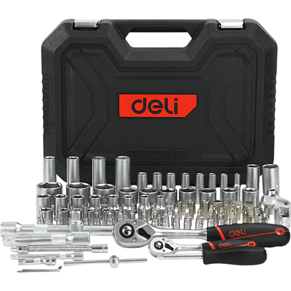 Набор инструмента 1/4", 1/2" Deli RS EDQ44094, 94 предмета - 2