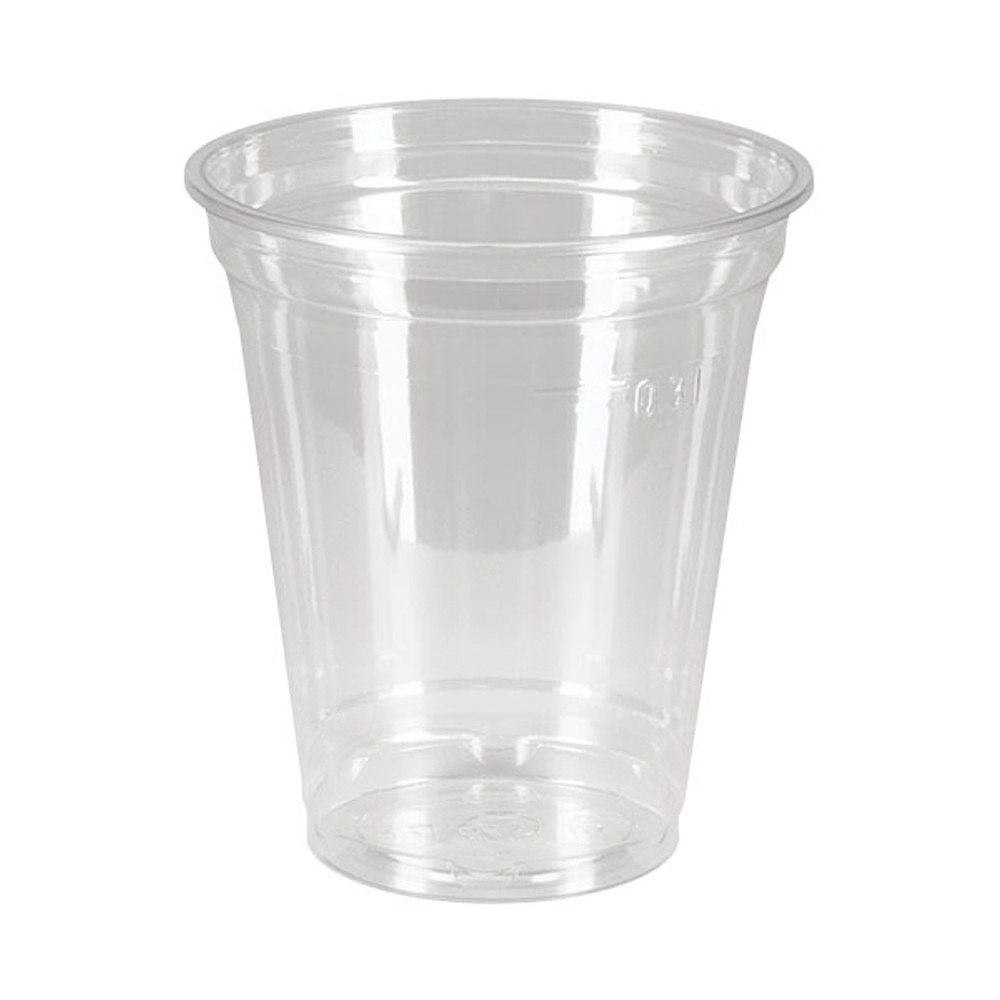 Пластиковый стакан одноразовый ПЭТ, 300 мл, 50 шт/упак