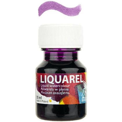 Акварель жидкая "Liquarel", 129 фиолетовый, 30 мл
