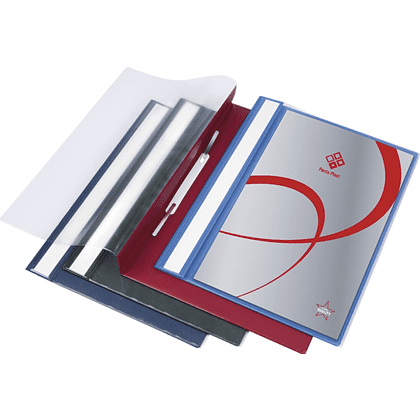 Папка-скоросшиватель "Panta Plast", А4, панорама, зеленый - 2