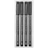 Набор ручек капиллярных "Professional Fine Liners", 4 штуки - 5