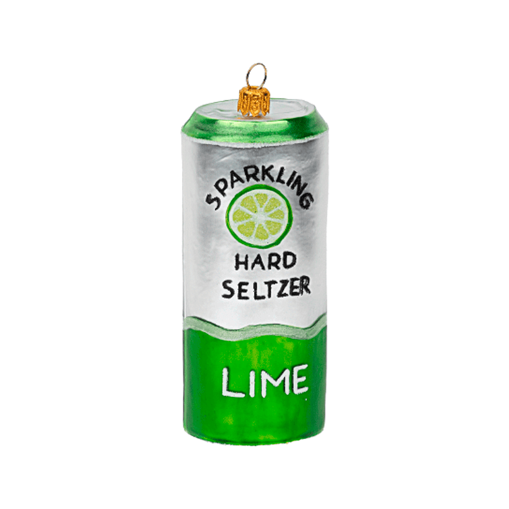 Украшение елочное "Hard Seltzer Lime Can", ассорти