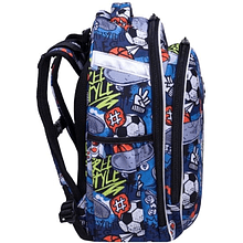 Рюкзак молодежный CoolPack "Hobby", разноцветный